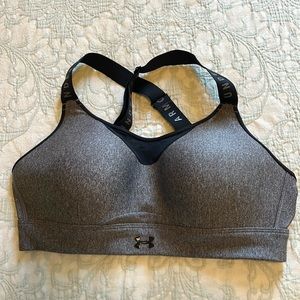 Women's UA Infinity High Heather Sports Bra medium